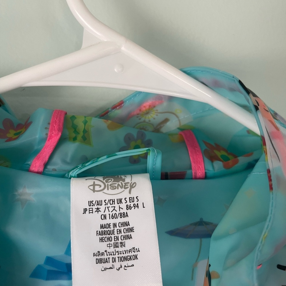 Disney Parks- It’s a Small World Aqua Raincoat - Picture 2 of 5